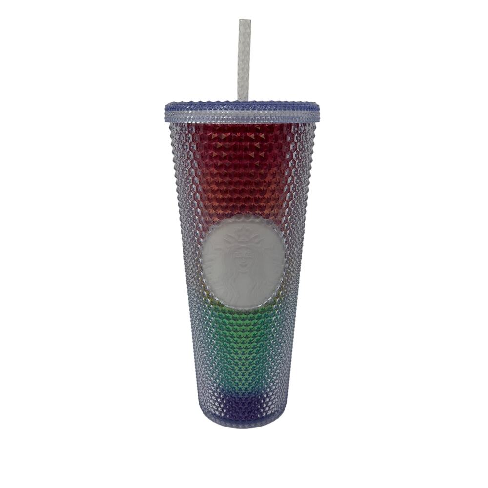 Starbucks Studded Tumbler 2019 Pride Limited Edition 24 Oz With Straw